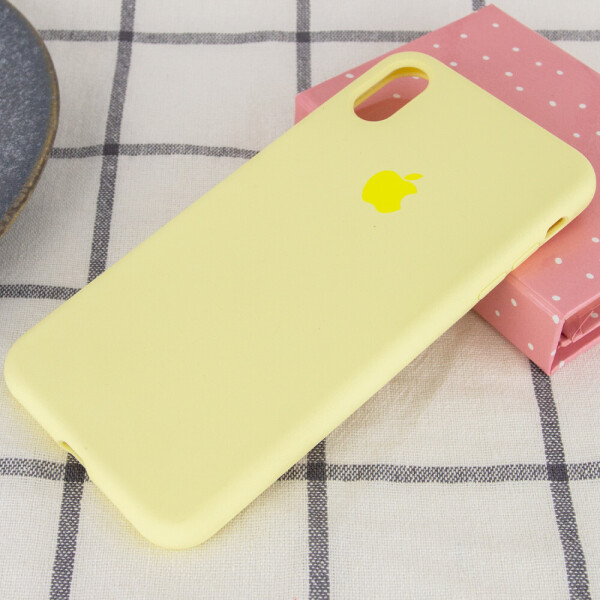 

Чехол Silicone Case Full Protective (AA) для Apple iPhone XS (5.8") Желтый / Mellow Yellow (111203)