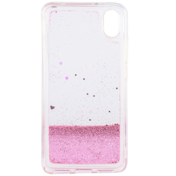 

TPU чехол Liquid hearts для Xiaomi Redmi 7A Розовый (105482)