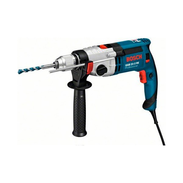 

ударная Bosch Professional GSB 21-2 RE (быстрозажимной патрон)