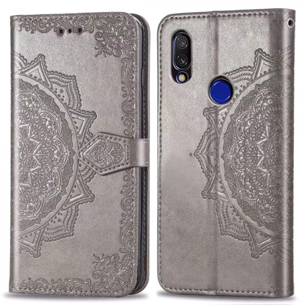 

Кожаный чехол (книжка) Art Case с визитницей для Xiaomi Redmi 6 Серый (129696)