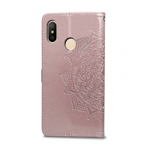 

Кожаный чехол (книжка) Art Case с визитницей для Xiaomi Mi A2 Lite Розовый (37095726)