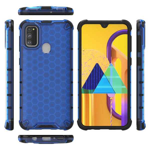 

Ударопрочный чехол Honeycomb для Samsung Galaxy M21 Синий (80115867)