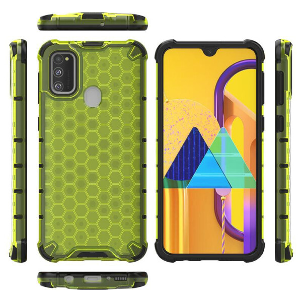 

Ударопрочный чехол Honeycomb для Samsung Galaxy M21 Зеленый (80115864)