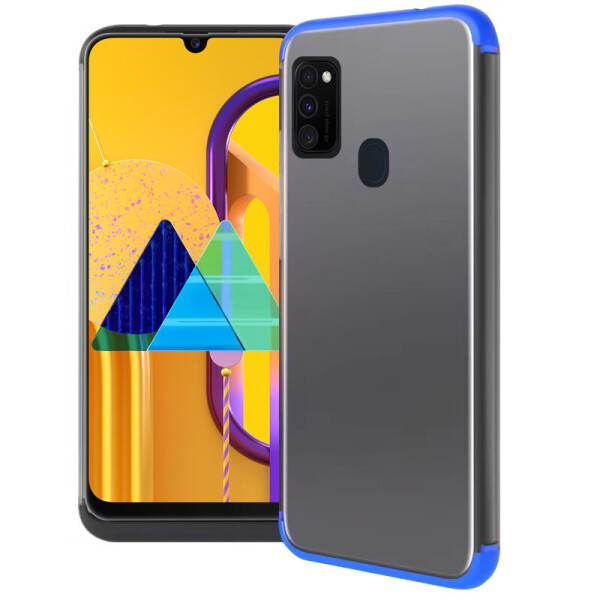 

Матовая PC накладка GKK LikGus 360 градусов для Samsung Galaxy M21 Синий (80117146)