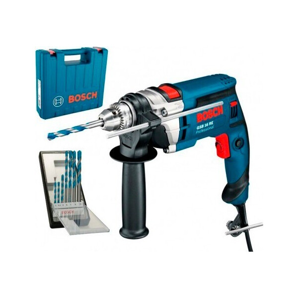 

Дрель ударная Bosch GSB 16 RE (0.601.14E.500)