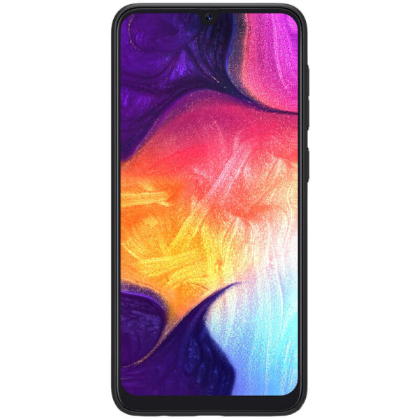 

TPU+PC чехол ForFun для Samsung Galaxy A50s Медведь и снегирь / Голубой (62118226)