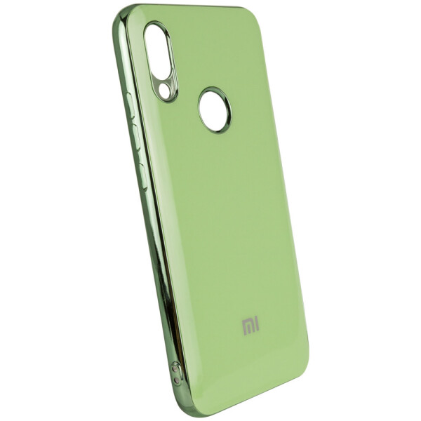

TPU чехол GLOSSY LOGO для Xiaomi Redmi Note 7 Pro Салатовый (72105696)