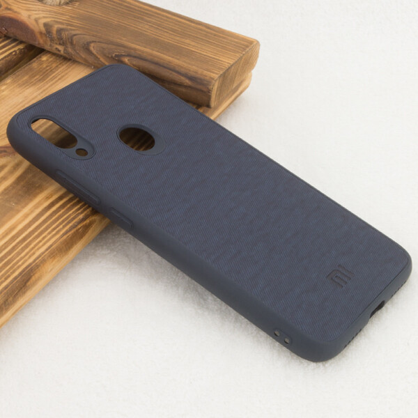 

TPU чехол Textile Logo для Xiaomi Redmi Note 7 Pro Синий (72126154)