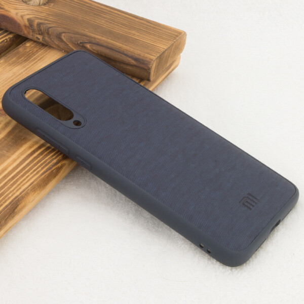 

TPU чехол Textile Logo для Xiaomi Mi CC9e Синий (126136)