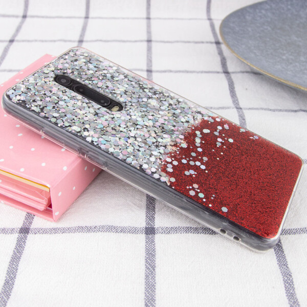 

TPU чехол Galaxy Glitter для Xiaomi Mi 9T Pro Красный (45106048)
