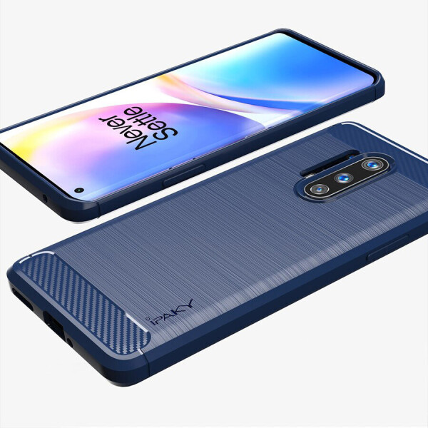 

TPU чехол iPaky Slim Series для OnePlus 8 Pro Синий (131611)