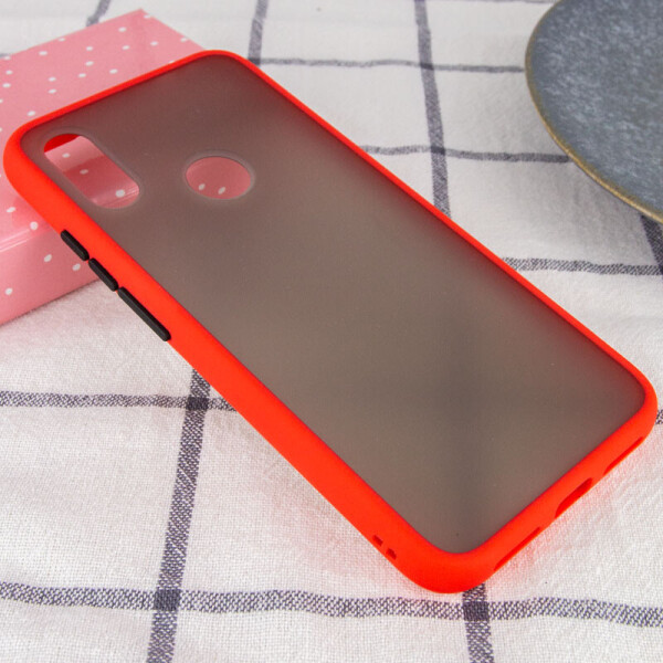 

TPU+PC чехол Color Buttons для Xiaomi Redmi Note 7 Pro Красный (72114185)