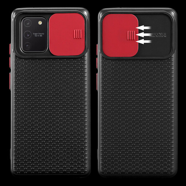 

Чехол Camshield Black TPU со шторкой защищающей камеру для Samsung Galaxy S10 Lite Черный / Красный (134170)