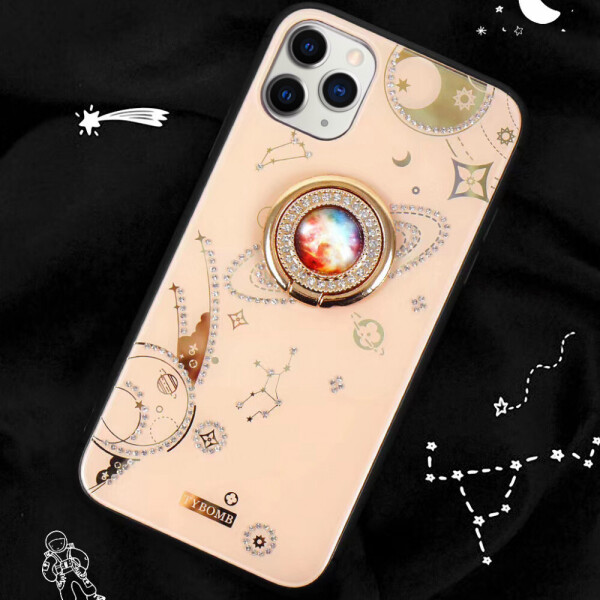 

TPU+Glass чехол TYBOMB Cloud Atlas для Apple iPhone 11 Pro (5.8") Pink (123498)