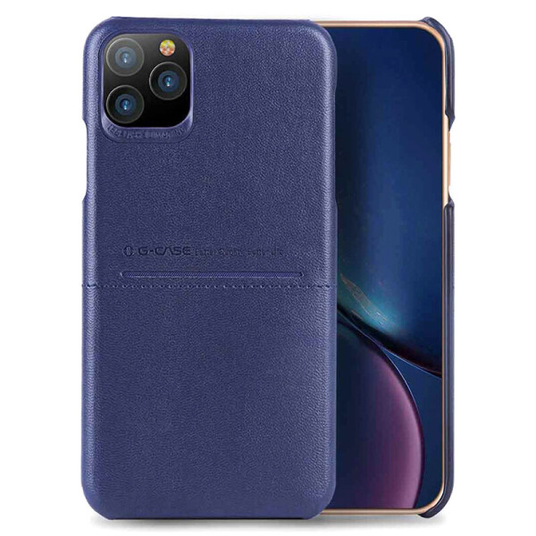 

Кожаная накладка G-Case Cardcool Series для Apple iPhone 11 Pro Max (6.5") Синий (121481)