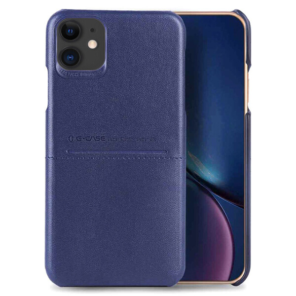 

Кожаная накладка G-Case Cardcool Series для Apple iPhone 11 (6.1") Синий (121471)