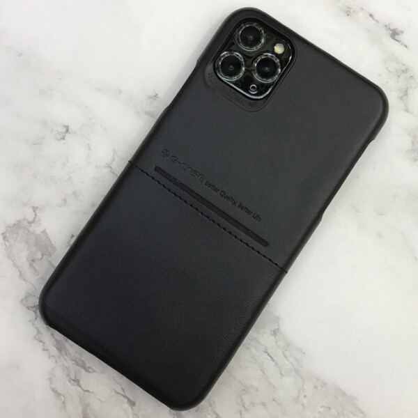 

Кожаная накладка G-Case Cardcool Series для Apple iPhone 11 Pro Max (6.5") Черный (121482)