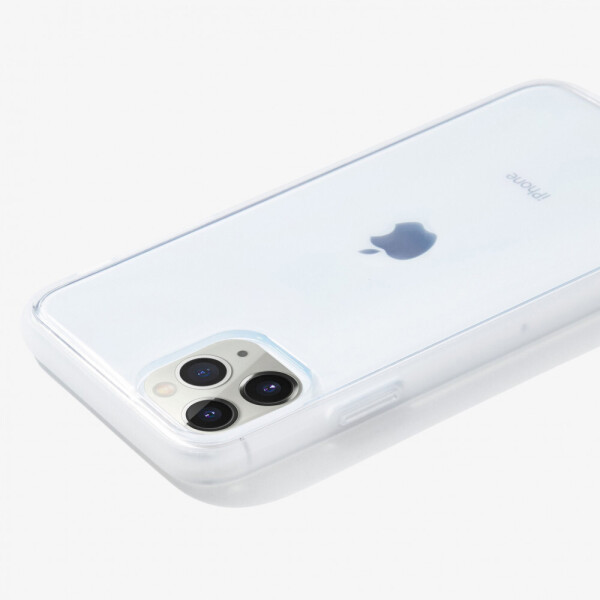

Прозрачный силиконовый чехол с матовой окантовкой для Apple iPhone 11 Pro (5.8") Прозрачный (125937)