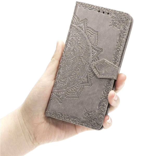 

Кожаный чехол (книжка) Art Case с визитницей для Samsung Galaxy A31 Серый (130519)
