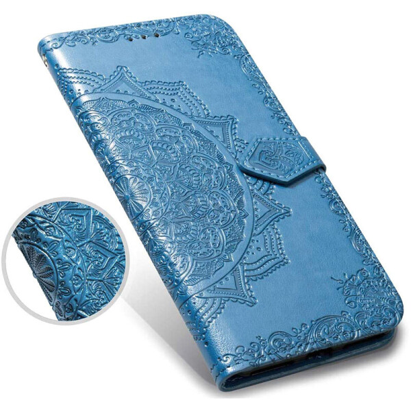 

Кожаный чехол (книжка) Art Case с визитницей для Huawei Mate 10 Lite Синий (122432)