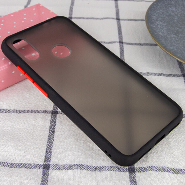 

TPU+PC чехол Color Buttons для Xiaomi Redmi Note 7s Черный (57114187)