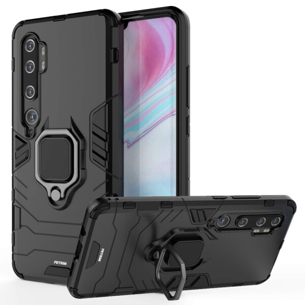 

Ударопрочный чехол Transformer Ring for Magnet для Xiaomi Mi CC9 Pro Черный / Soul Black (74122386)