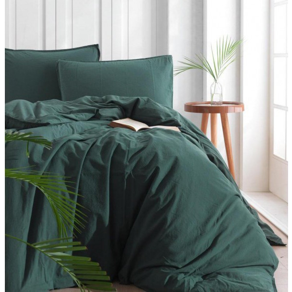 

SoundSleep Stonewash Adriatic евро dark green зеленый