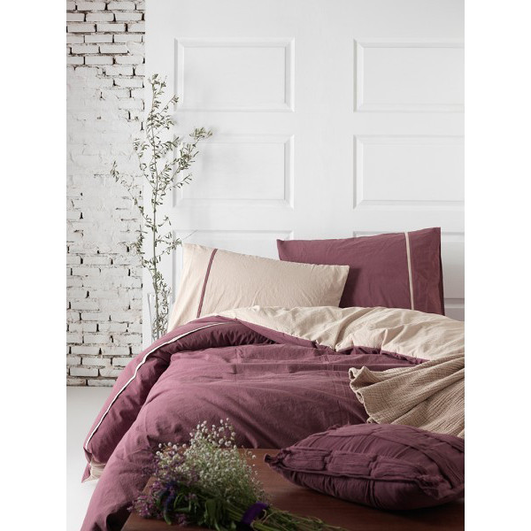

SoundSleep Stonewash DoubleFace полуторный бордовый