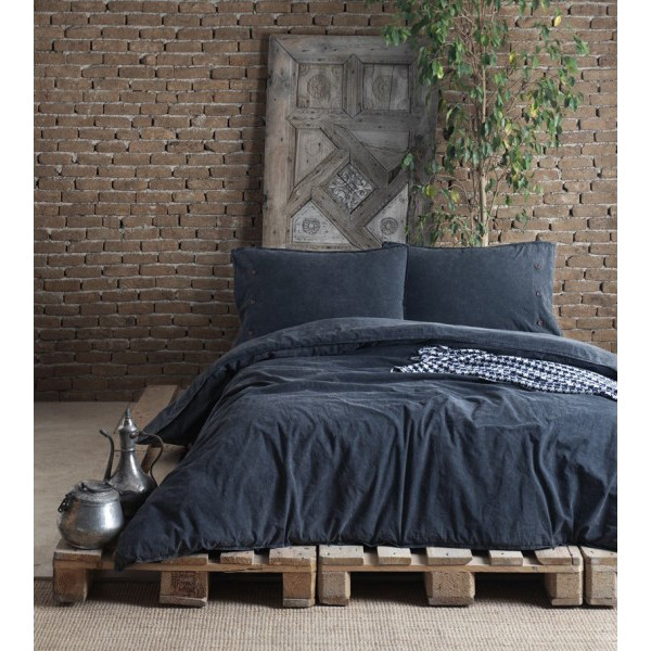 

SoundSleep Stonewash Denim dark grey евро