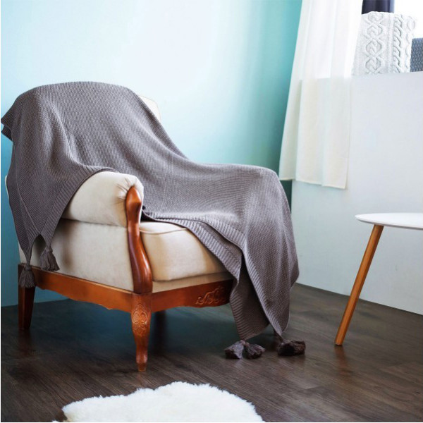 

SoundSleep Olvia вязаный 140х180 см коричневый