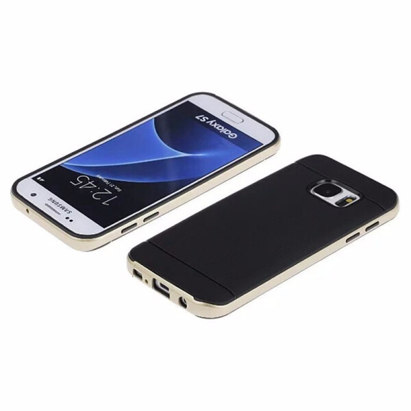 

Чехол Neo Hybrid для Samsung Galaxy S7 Black-Gold