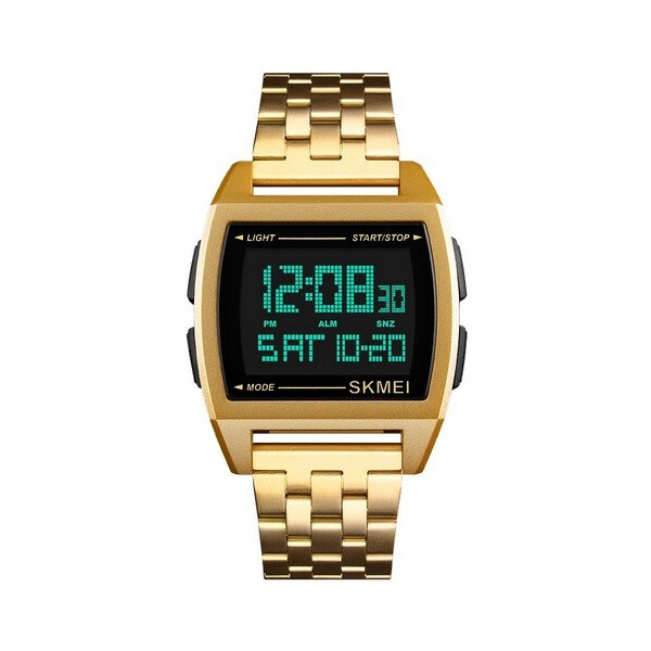 

Мужские наручные часы (1368 Gold) Skmei 43 мм Золотой