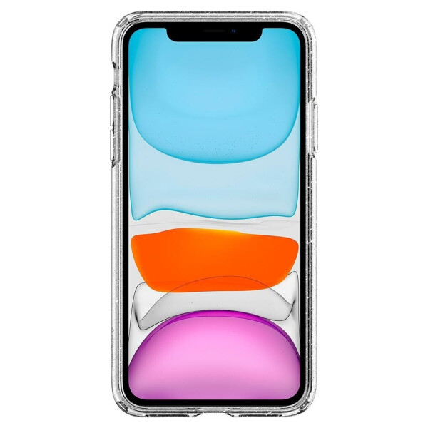 

Чехол прозрачный с блестками Spigen Liquid Crystal Glitter для Iphone 11 Crystal Quartz
