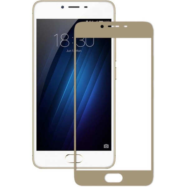 

Защитное стекло TOTO 2.5D Full Cover Tempered Glass Meizu m3s (soft edges) Gold