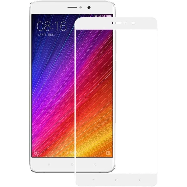 

TOTO 2.5D Soft Full Cover Tempered Glass Xiaomi Mi 5S Plus White