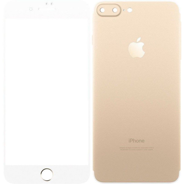 

Защитное стекло TOTO Metal Tempered Glass 0.2 mm front and back iPhone 7 Plus Gold