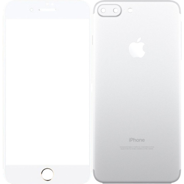 

Защитное стекло TOTO Metal Tempered Glass 0.2 mm front and back iPhone 7 Plus Silver
