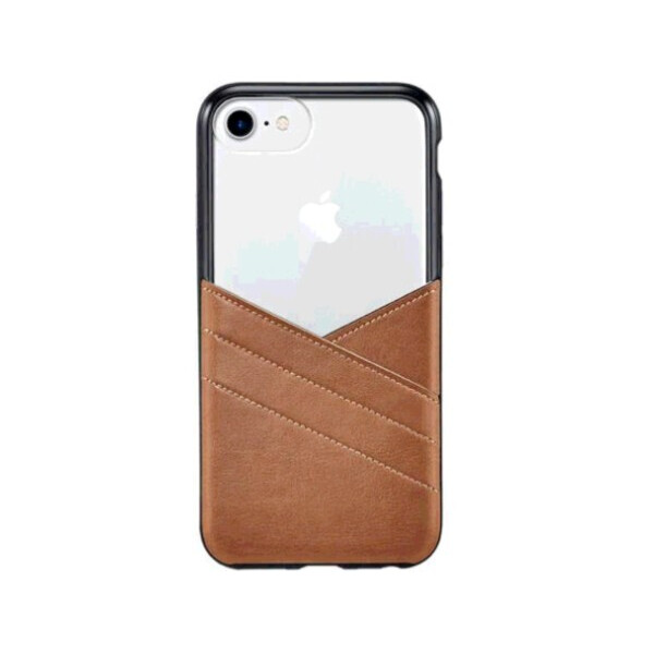 

Чехол противоударный Milk and Honey для Iphone 7/8/SE 2020 Brown + Transparent