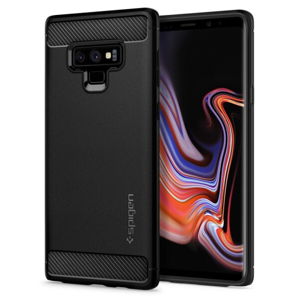 

Чехол противоударный Spigen Rugged Armor для Samsung Galaxy Note 9 Black