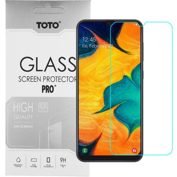 

Защитное стекло TOTO Hardness Tempered Glass 0.33mm 2.5D 9H Samsung Galaxy A20/A30/A50