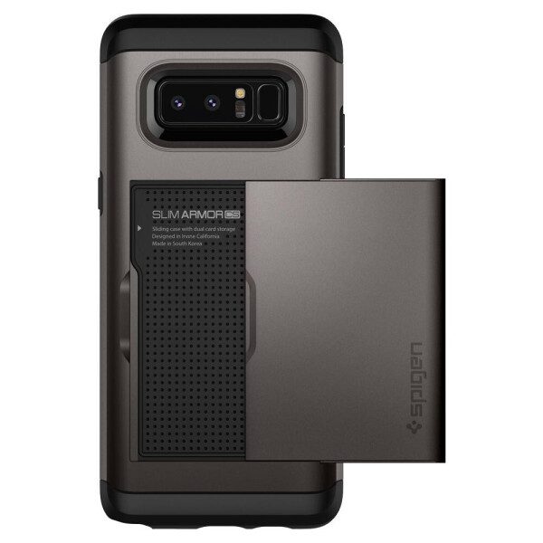 

Чехол с отделением для карт Spigen Slim Armor CS для Samsung Galaxy Note 8 Grey
