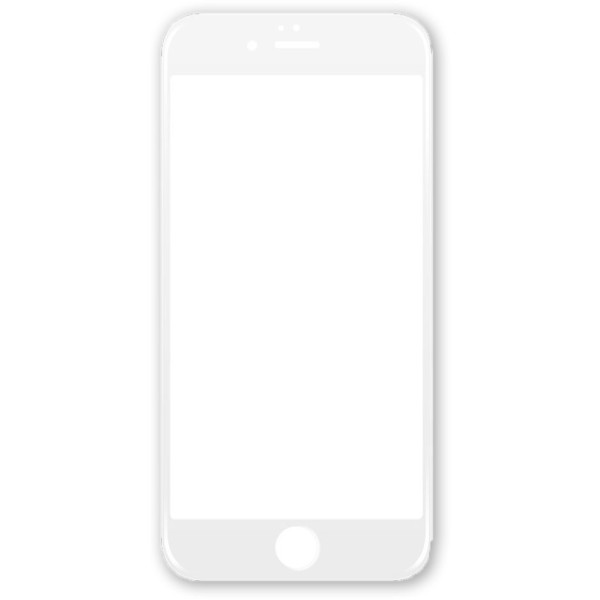 

Защитное стекло TOTO 5D Full Cover Tempered Glass iPhone 6/6s White