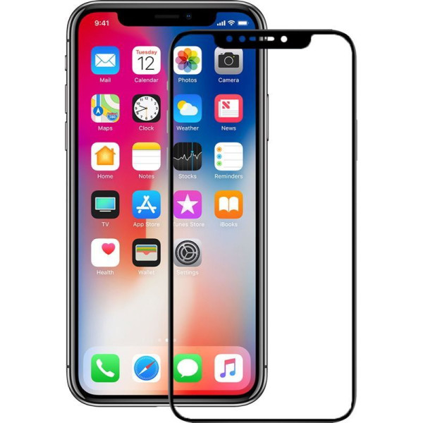 

Mocoll 3D 0.3mm Japan Asahi Tempered Glass Special Gift Box iPhone X (Black)