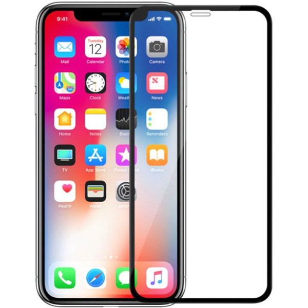 

3D 9H (full glue) (без упаковки) для Apple iPhone X / XS (5.8) (Черное) (725394)