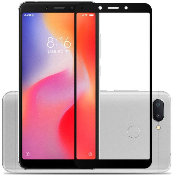 

Zifriend 5D Full Face (full glue) для Xiaomi Redmi 6 / Redmi 6A (Черное) (678975)