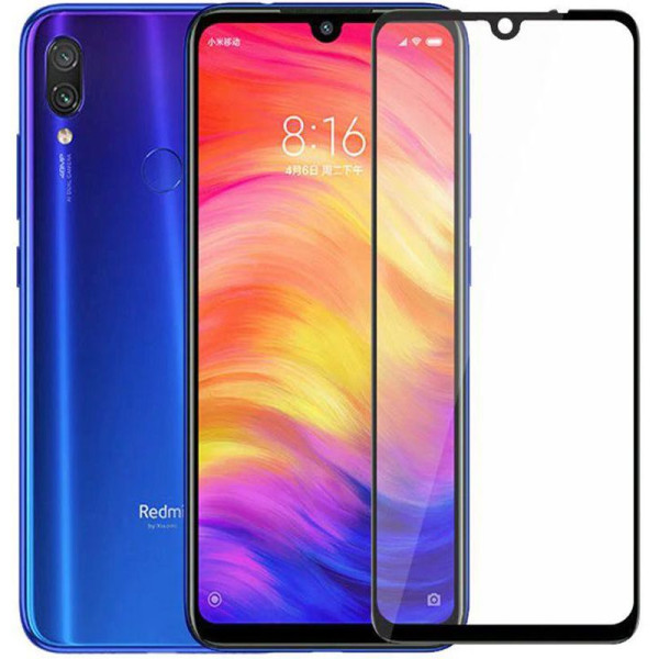 

Защитное стекло Mocoson (full glue) на весь экран для Xiaomi Redmi 7 (Черный) (706843)