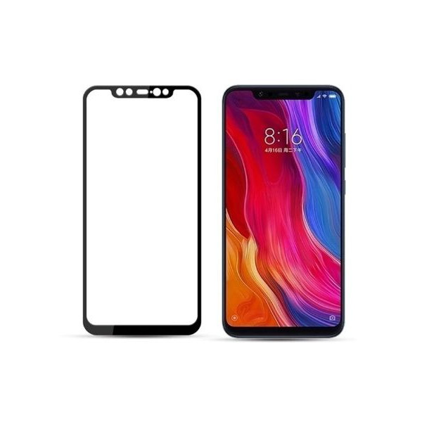 

Защитное стекло Caisles для Xiaomi Mi 8 Pro (Черное) (681866)