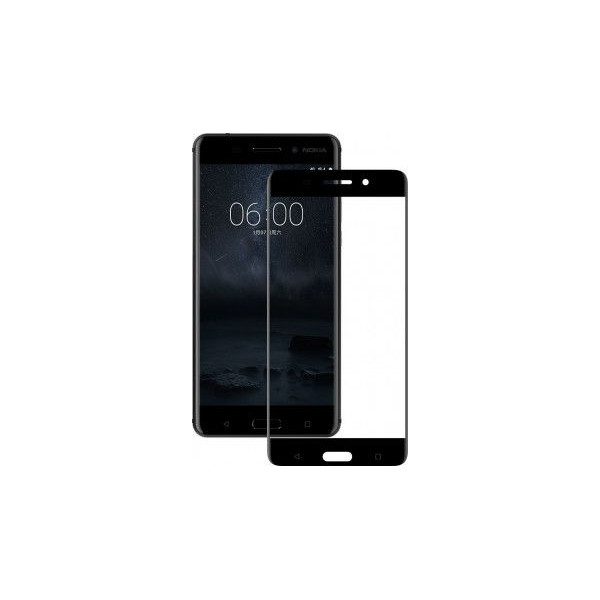 

Защитное стекло Caisles для Nokia 6.1 (Черное) (681849)