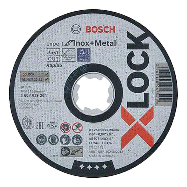 

Отрезной круг Bosch X-LOCK Expert (2.608.619.264)