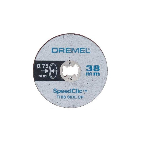 

Круги отрезные Dremel EZ Speedclic тонкие 0,75 мм (SC409) (2615S409JB)
